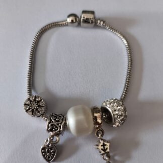 Pulsera Con Charms Sagitario | Corazon | Brillos