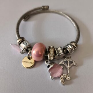 Pulsera Con Charms Pecesito | Aro